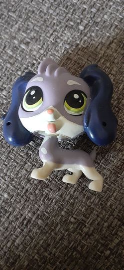 Littlest Pet Shop Spaniel Dog Figure