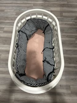 Wooden Bassinet 