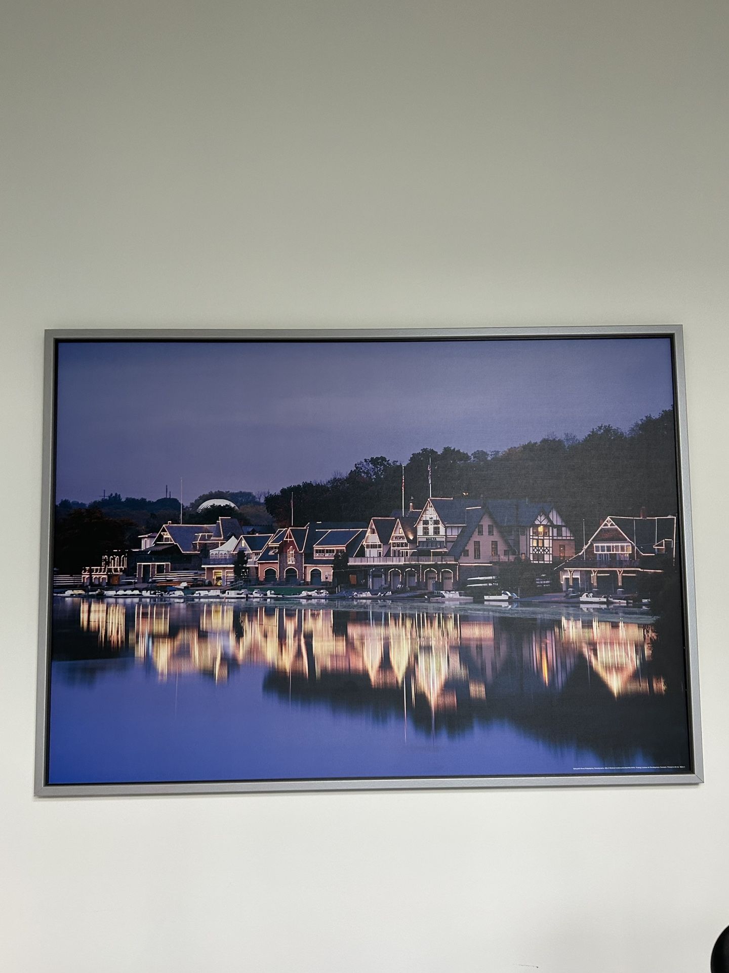 Boathouse Row Print