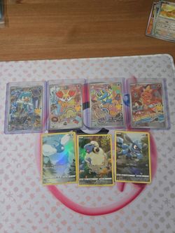 Pokémon Trading Cards Lot of 7