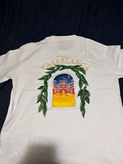 Casablanca Avenida Graphic T-Shirt White