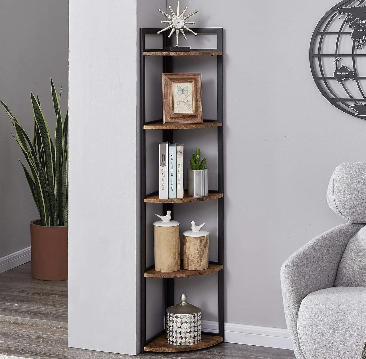5 Tier Corner Shelf