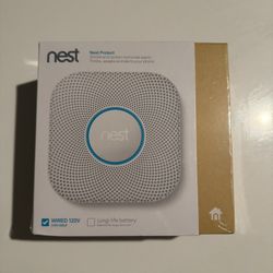 Nest  smoke and carbon monoxide detector 