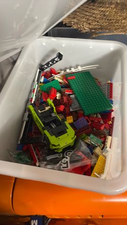 Tub of legos