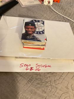 Ken Griffey JR card lot. 55 cards all Griffey