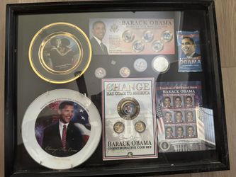 President Obama Commemorative Display