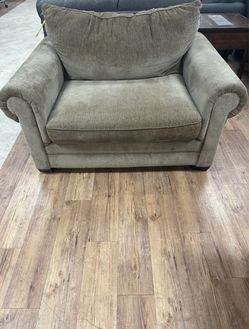Large oversized soft fabric sofa chair
