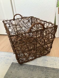 Hand Woven Decor Basket