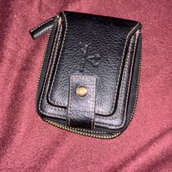 Zip Up Men's Wallet 