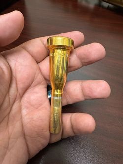 Vincent Bach 3C Gold-Plated Trumpet Mouthpiece