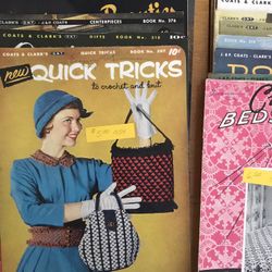 87 Vintage crochet Books From Early 40’s to 50’sq