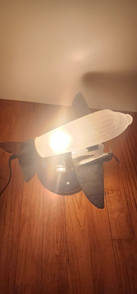 VINTAGE PLANE LAMP