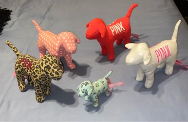 5 Victoria"s Secret Pink Iconic Pink Dog Collection $40 for Bundle or $10 each must pick up