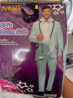 Spirit 80's Prom Suit Adult Costume Medium