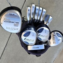 Set of 11 Women’s Ashley Golf Clubs with Golf Bag