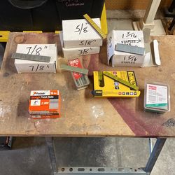 Finish Staples.