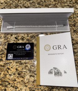 8mm Moissanite Bracelet