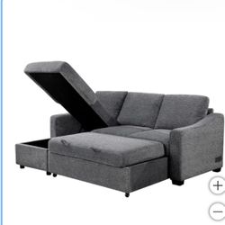 Grey sleeper Sofa