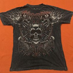Affliction Skull T-shirt 
