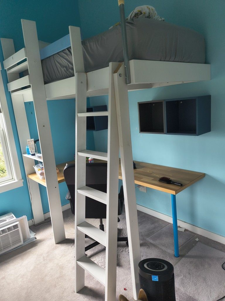 Loft Bed And Desk