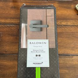Baldwin spyglass lever hall and closet lock