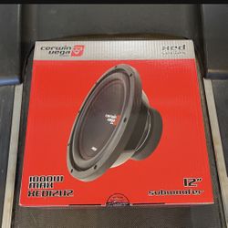 Cerwin Vega 12 Inch Subwoofer 1000 Watts Max 500 RMS