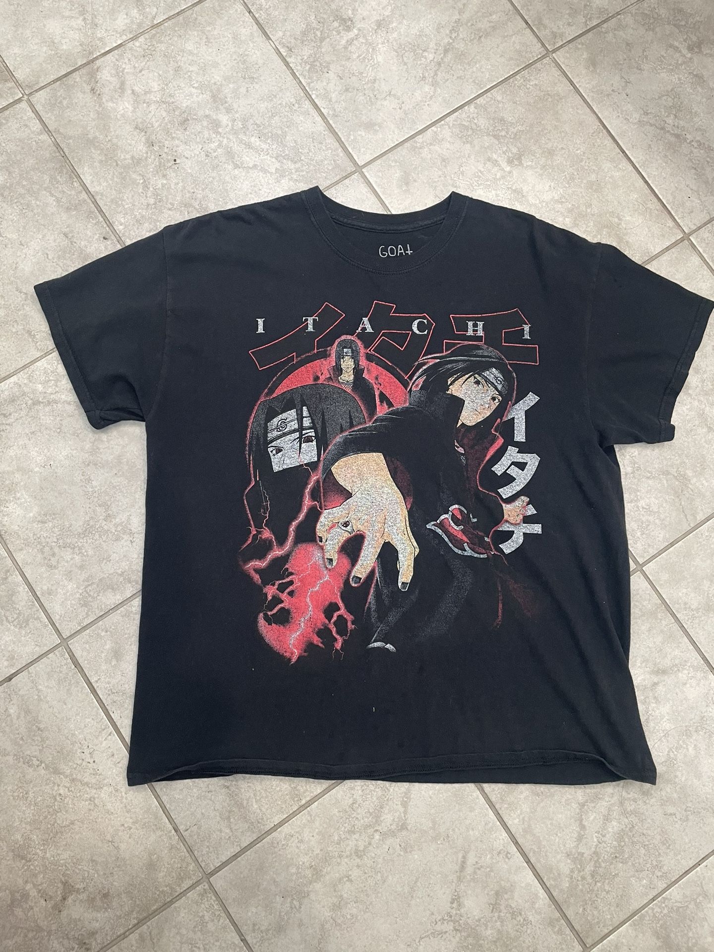 “Naruto:Itachi” Goat Crew Anime Tee