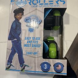 MADD Gear Rollers Light Up Heel Skates 