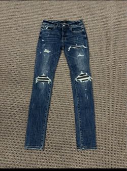 Amiri jeans black rips size 30