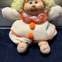 Vintage Signed Clown Cabbage Patch Doll 1985