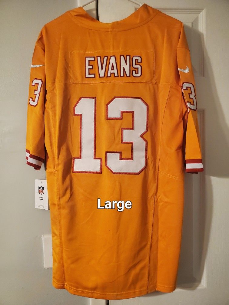 Tampa Bay Buccaneers Mike Evans Creamsicle Jersey Size Large