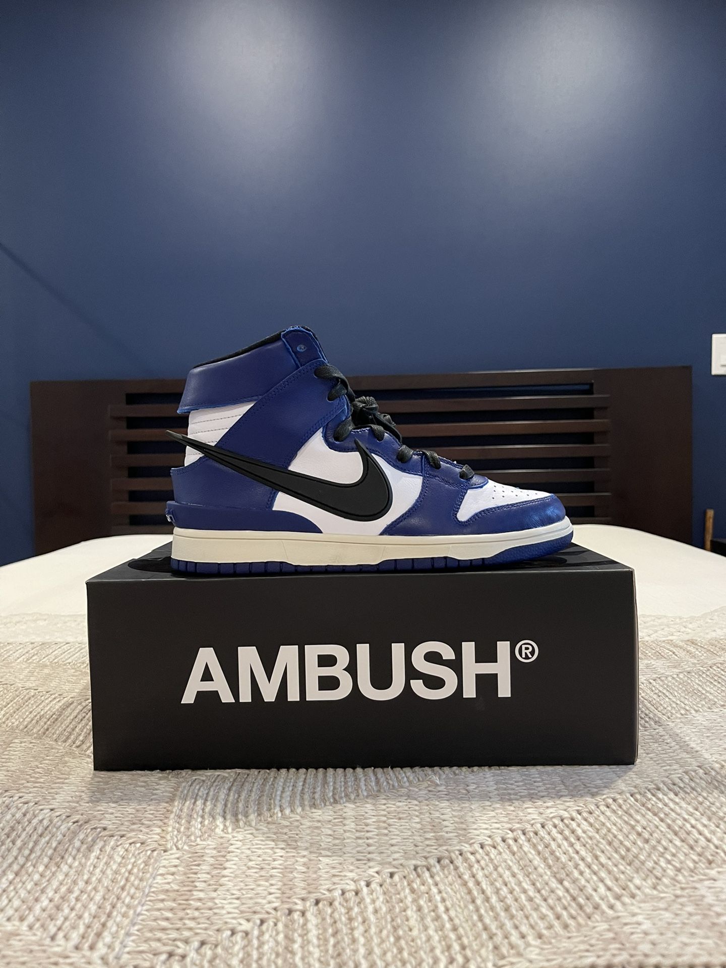 Nike Dunk High Ambush Deep Royal Men’s 9.5 New! 