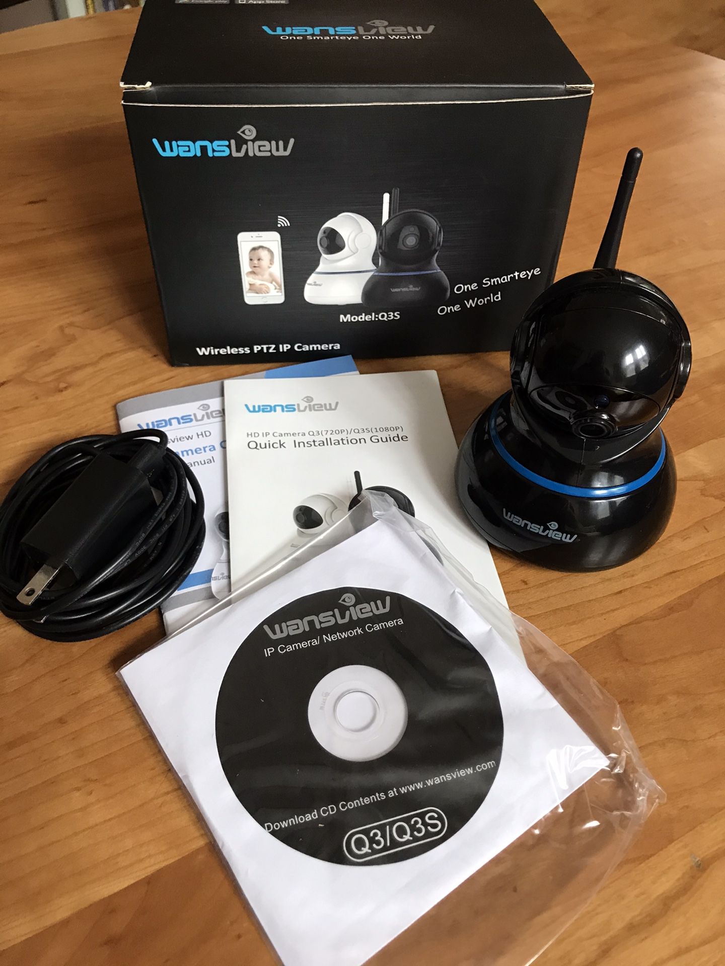 Camera Wireless PTZ IP