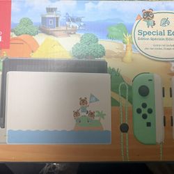Nintendo Switch ( Animal Crossing Edition ) 