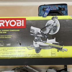 RYOBI 10 Inc Sliding Compound Miter Saw