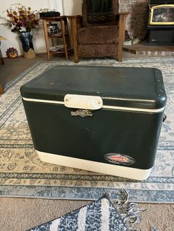 Coleman Steel Belted 54qt Cooler - Green