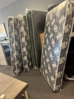 Standard Twin mattresses $69 — Full Size $80 