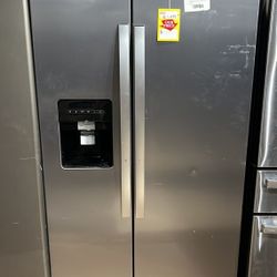 WHIRLPOOL WRS315SDHZ 24.6-cu ft Side-By-Side Refrigerator 7WP9