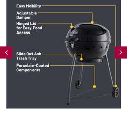 Kettleman® TRU‑Infrared™ Charcoal Grill
Model # 1(contact info removed) ™ 