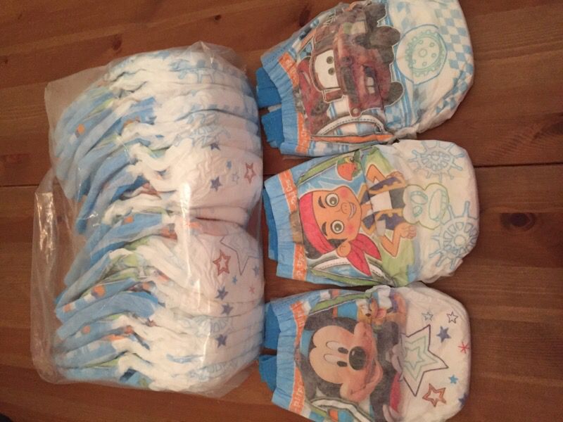 Pampers swim diapers size 3t-4t