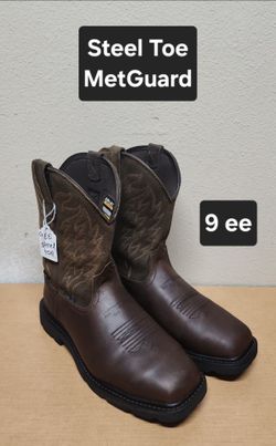 Ariat work boots sz9ee STEEL TOE