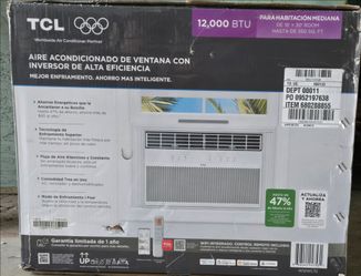 BRAND NEW TCL 12,000 BTU Smart Window Air Conditioner (Brand New)