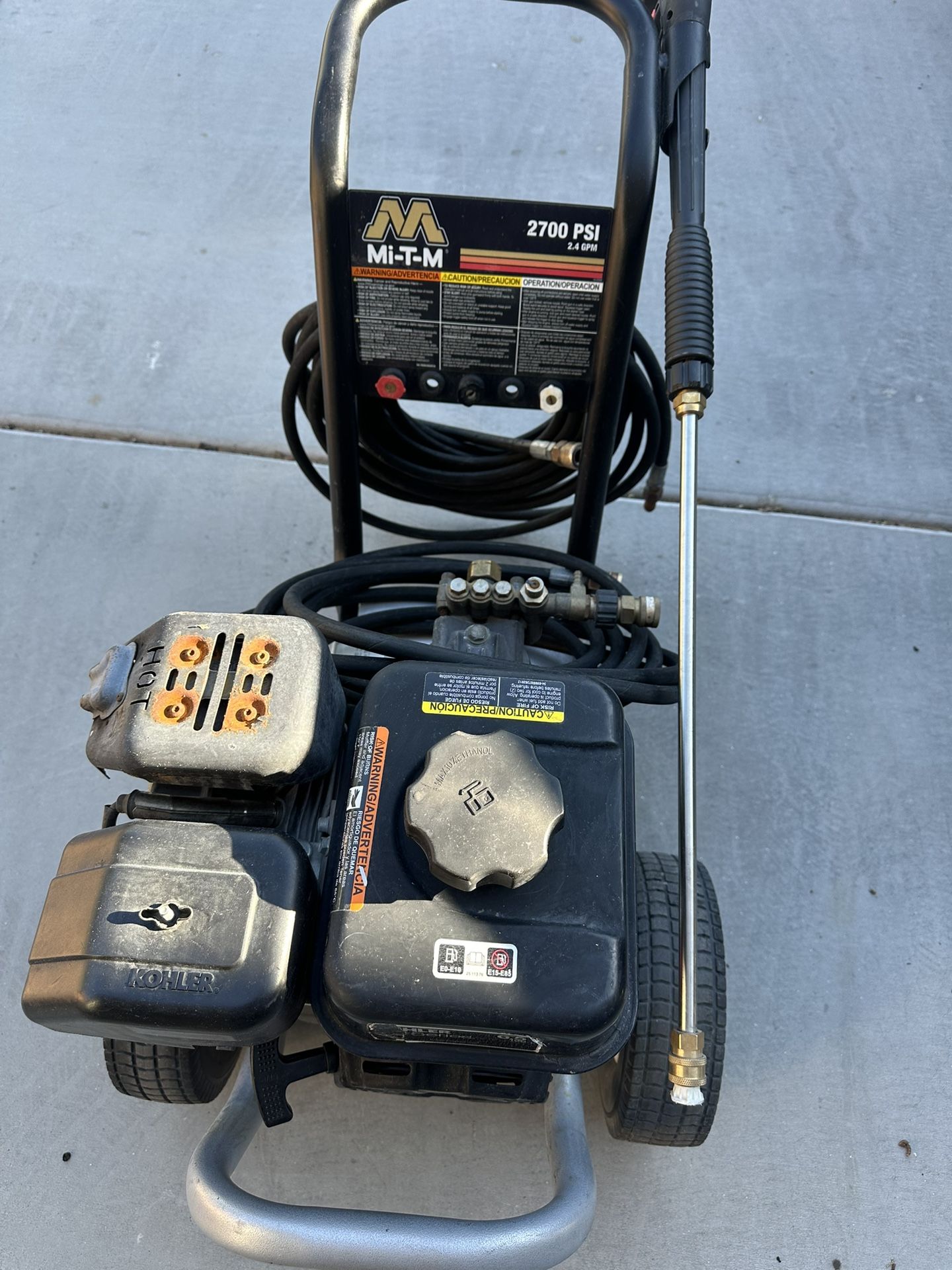 2700 Psi Power Washer