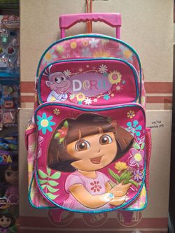 Dora The Explorer 16 in Backpack with wheels