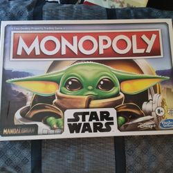 STAR WARS Mandalorian Monopoly