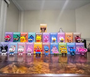 Mini Brick Character Builds | Pokémon, Mario, Hello Kitty, Disney & More