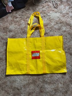 Large LEGO Vinyl Tote Bag 19x22x30