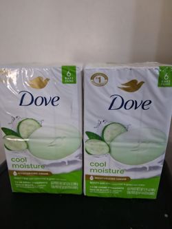 Dove bar soap 2 pack for 17