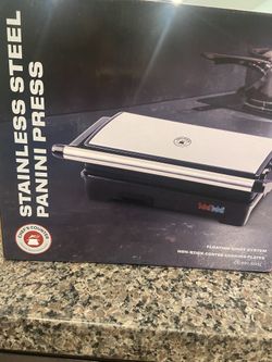 Stainless Steel Panini Press New In Box