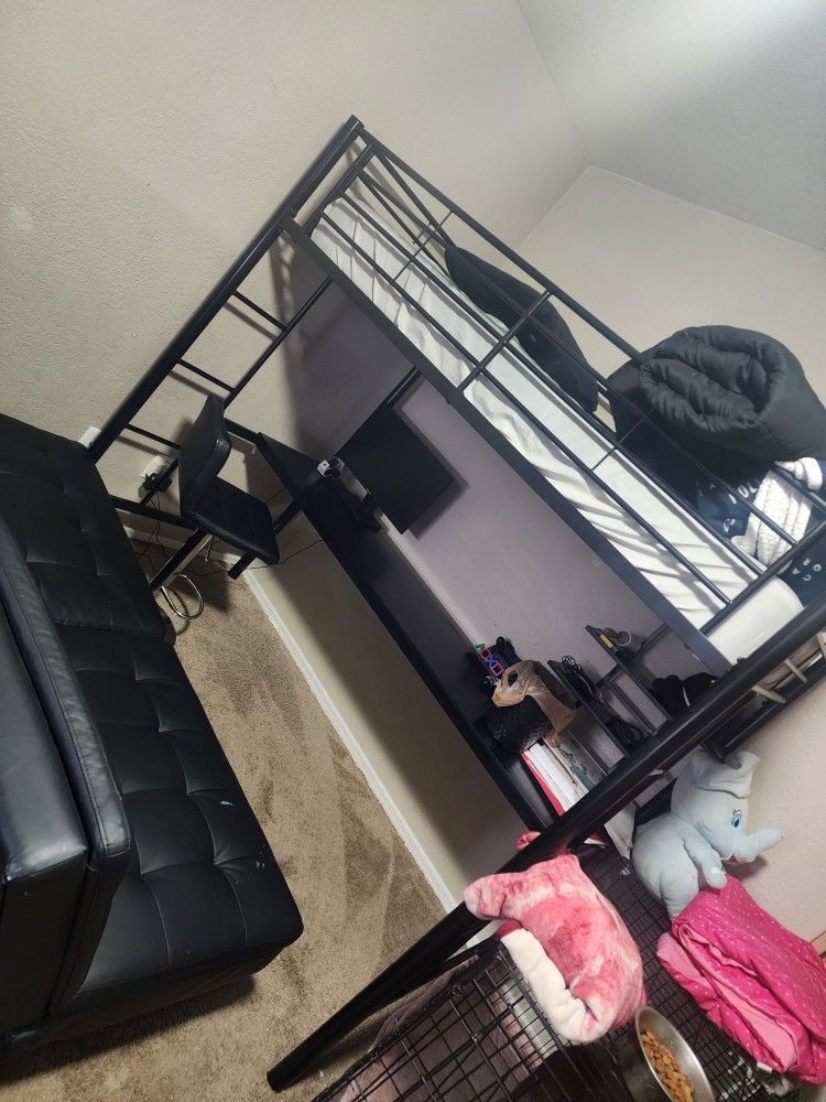 Bed With Built In Computer Desk